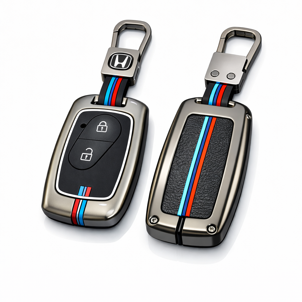 Luxury Honda smart key protection case metal body design