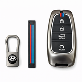 Hyundai Sonata Zinc Alloy Key Cover | Premium Metal Case