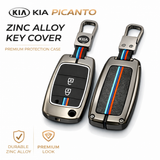 Durable KIA Picanto key cover with stylish keychain and scratch protection