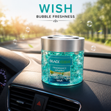 BLACK ODOR Fragrance Spheres Air Freshener 130g – Car, Home & Office Bubble Freshener | Multiple Fragrances
