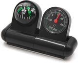 Car Dashboard Decoration Compass & Thermometer