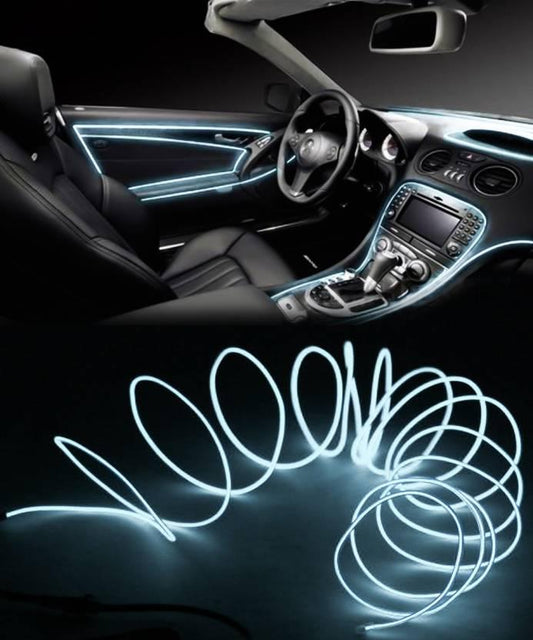 Car Dashboard Neon Light Glow For Interior Wire 2mtrs