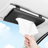 Premium Sun Visor Car Tissue Box Holder – Easy Clip Storage