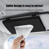 Premium Sun Visor Car Tissue Holder Clip for Car Interior