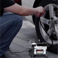 12V Electric Car Air Pump – High-Pressure Tyre Inflator & Air Compressor