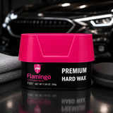 Flamingo Premium Hard Wax 200g – High Gloss Car Polish & Paint Protection Wax