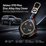 Jetour X70 Plus smart key case stylish zinc alloy metal cover