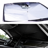 Universal Car Windshield Sun Shade Umbrella – Foldable UV Protection Heat Blocker for All Vehicles