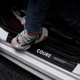 Waterproof carbon fiber sill plate protector for Coure