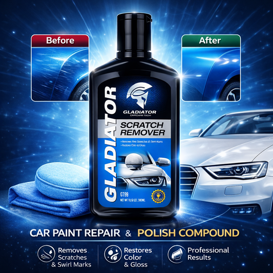 Gladiator Scratch Remover 300ML – Car Paint Repair & Polish Compound