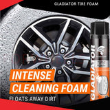 Gladiator Tyre Cleaning Foam Spray – 500ml High Gloss Finish