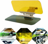 Car HD Vision Sun Visor Day & Night Anti-Glare Foldable