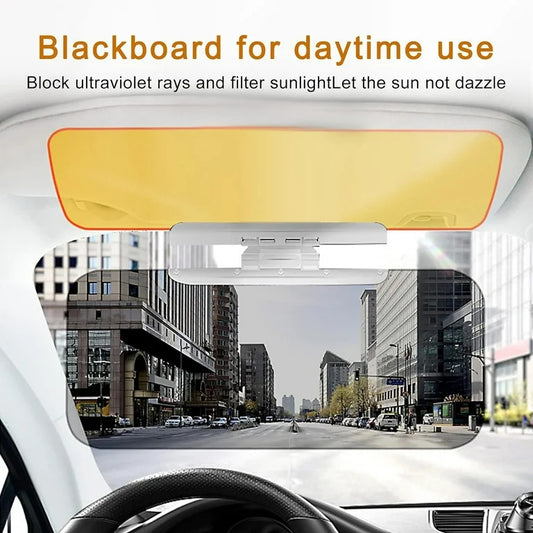 Car HD vision sun visor day and night anti glare by Shark Auto