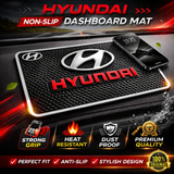 Hyundai Car Dashboard Anti-Slip Mat | Sticky Phone Holder Pad