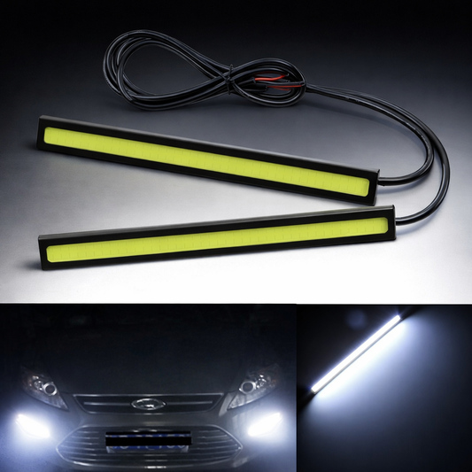 12V Waterproof LED Daytime Running Lights – DRL Strip