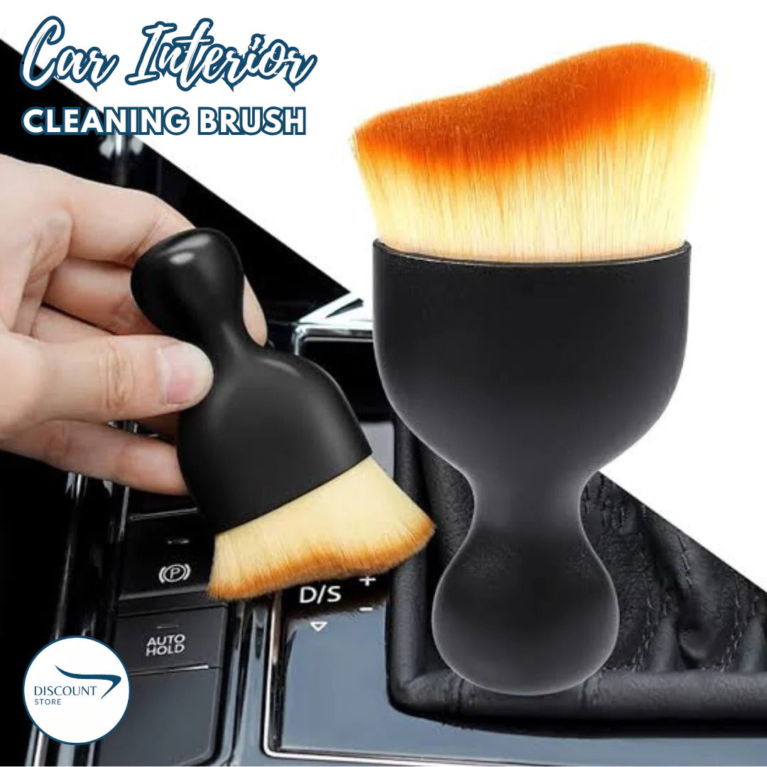 Car interior cleaning brush for dashboard and AC vents by Shark Auto