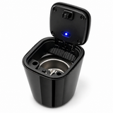 Premium Car Ashtray Push Type with LED Light – Universal Cup Holder Ashtray