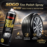 Sogo Tire Polish Spray SG-02F – 650ml Shine & Protection