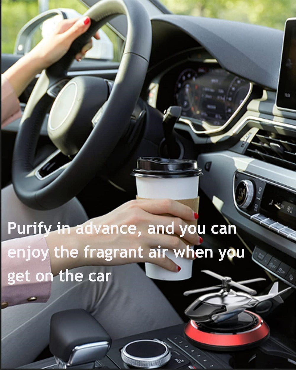 Paper Scent Refills and Stylish Car Dashboard Decor by Shark Auto