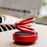 Solar Power Auto-Rotation Car Air Freshener β Perfume Fragrance Diffuser for Car Interior