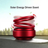 Solar Powered Car Perfume Rotating Fragrance Diffuser