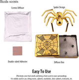 Crazy Spider Car Air Freshener Solid Natural Aromatherapy Diffuser