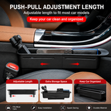 Car Seat Gap Organizer – Adjustable Car Storage Box & Seat Side Pocket OrganizerCar Seat Gap Organizer – Adjustable Car Storage Box & Seat Side Pocket Organizer