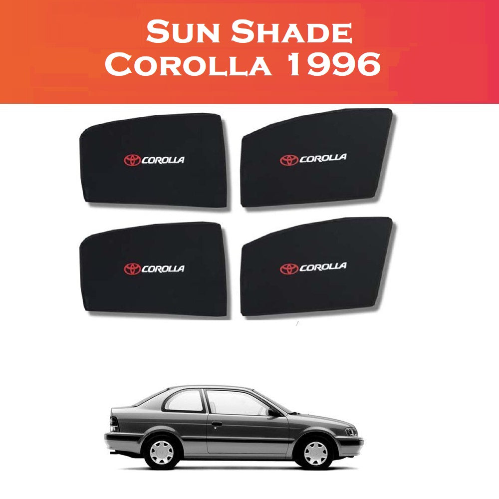 Toyota Corolla 1996 custom fit sun shades 4 pcs set