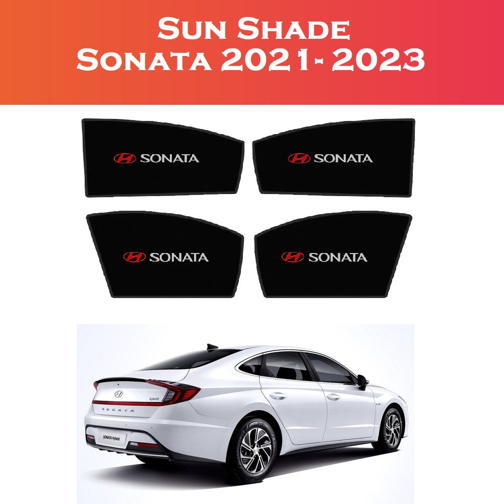 Hyundai Sonata 2021–2023 Sun Shades Set by Shark Auto