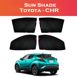 Toyota CHR Sun Shades – 4 Pcs UV & Heat Protection Custom Fit