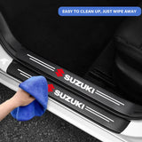 Suzuki 4pc Car Door Sill Protector Strips – Shark Auto