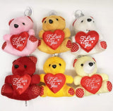 Cute Teddy Bear Car Hanging Ornament - 2 Pcs