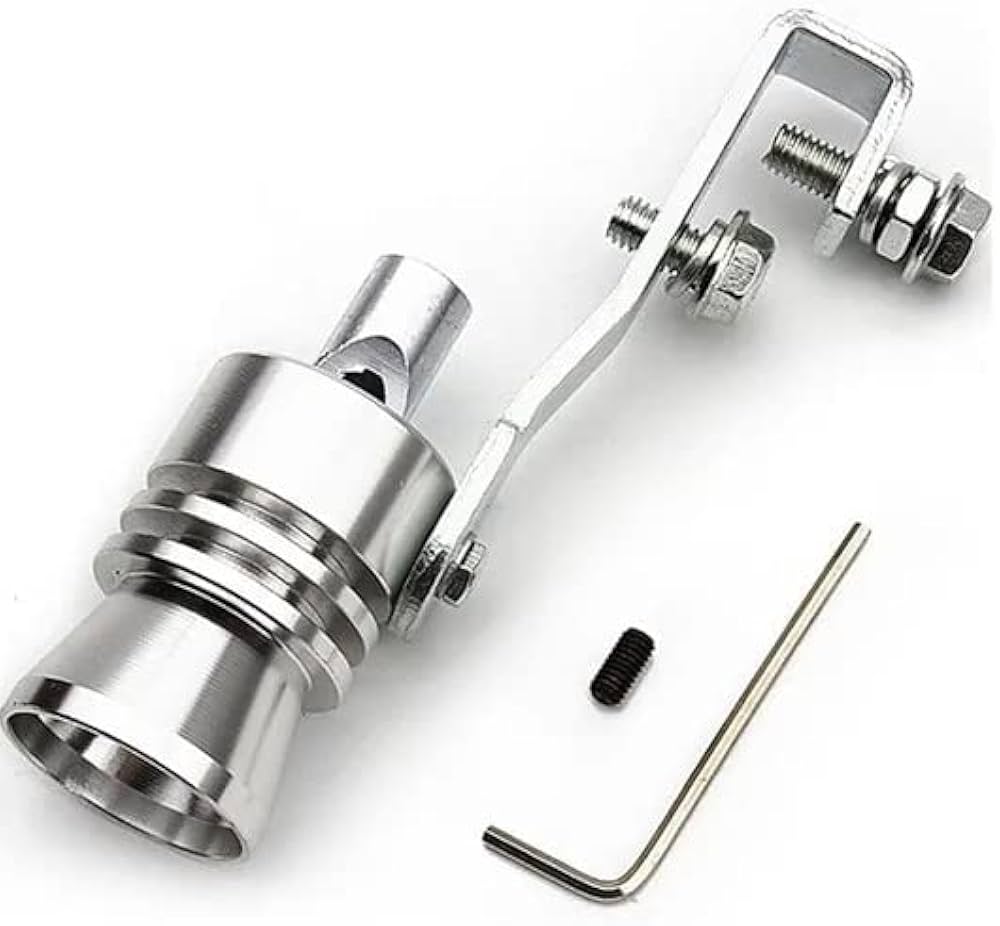 Universal turbo whistler installed in vehicle tailpipe Shark Autos