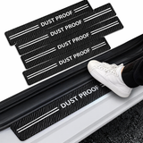 Car door sill protector features dust proof scratch resistant strong adhesion waterproof
