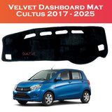 Suzuki Cultus 2017–2025 Dashboard Mat – Custom Velvet Cover – Shark Auto