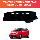 Suzuki Alto Dashboard Velvet Mat 2019–2025 – Shark Auto