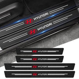 Hyundai Car Door Sill Protector 4pc Anti-Scratch Set – Shark Auto