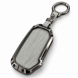 KIA Sportage L, Sportage L 2025, KIA Key Cover, Sportage Key Case, Leather Key Cover, Metal Key Cover, Light Grey Key Cover, Gunmetal Key Cover, Car Keychain, Sportage L Accessories