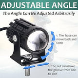 Extreme High Efficiency Adjustable LED Projector Fog Light – 2 PCS