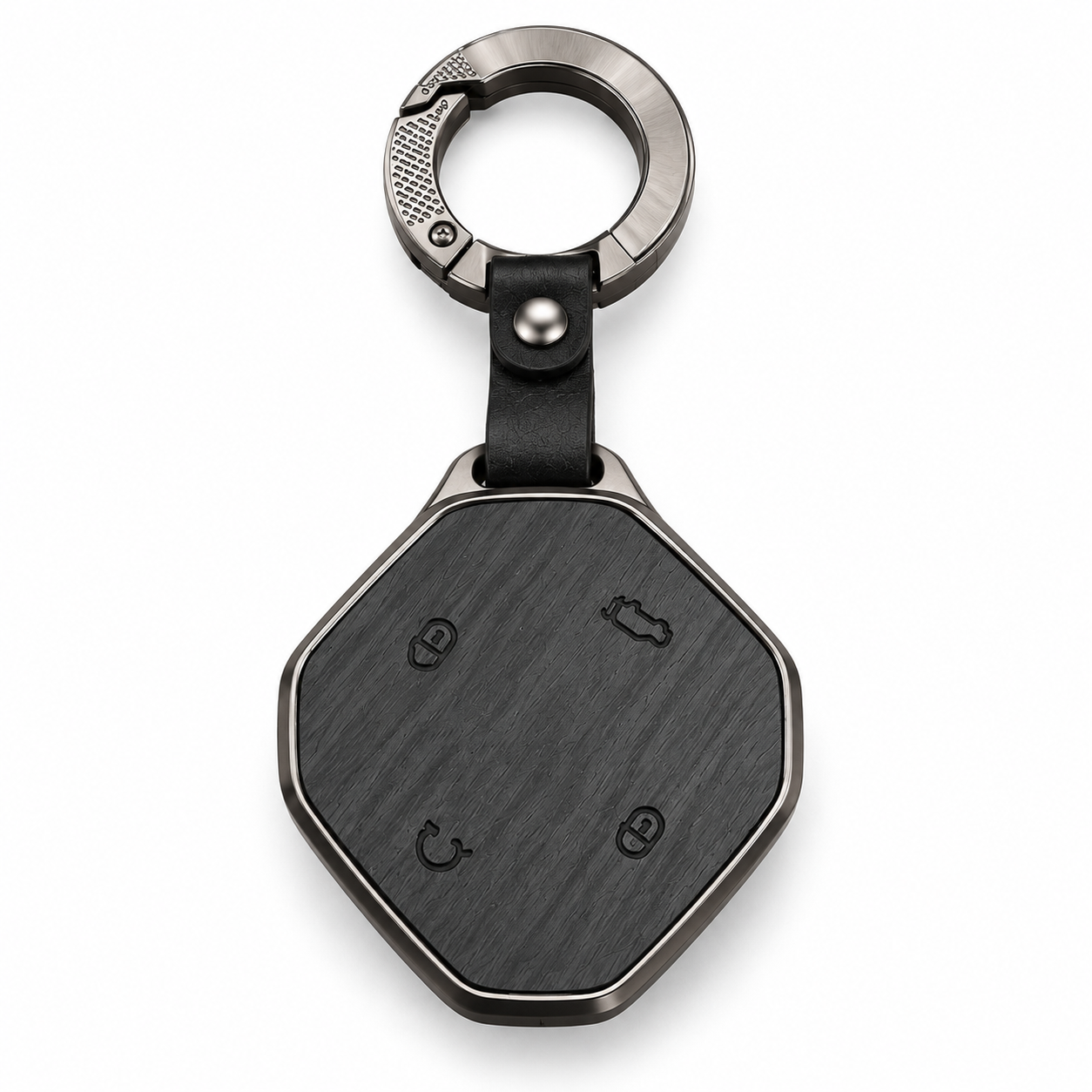 Jetour T2, Jetour Key Cover, Jetour T2 Key Cover, Metal Key Cover, Smart Key Cover, Black Key Cover, Car Key Case, Metal Keychain, Jetour Accessories, Car Accessories Pakistan
