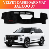 Jaecoo J7, Jaecoo Accessories, J7 Accessories, Dashboard Mat, Velvet Dashboard Mat, Dashboard Cover, Car Interior Accessories, Custom Fit Dashboard, Black Dashboard Mat, Fur Touch Dashboard, Anti Glare Dashboard Mat, Dashboard Protector