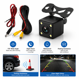 Car Rear View Camera – 4 LED Night Vision HD Waterproof Camera