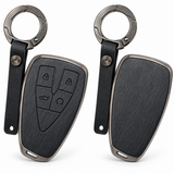 Changan Oshan X7, Oshan X7 Key Cover, Oshan X7 Key Case, Changan Key Cover, Leather Key Cover, Car Key Case, Smart Key Cover, 4 Button Key Cover, Keychain Cover, Car Accessories, Changan Accessories, Oshan Accessories, Black Key Cover, Premium Key Case
