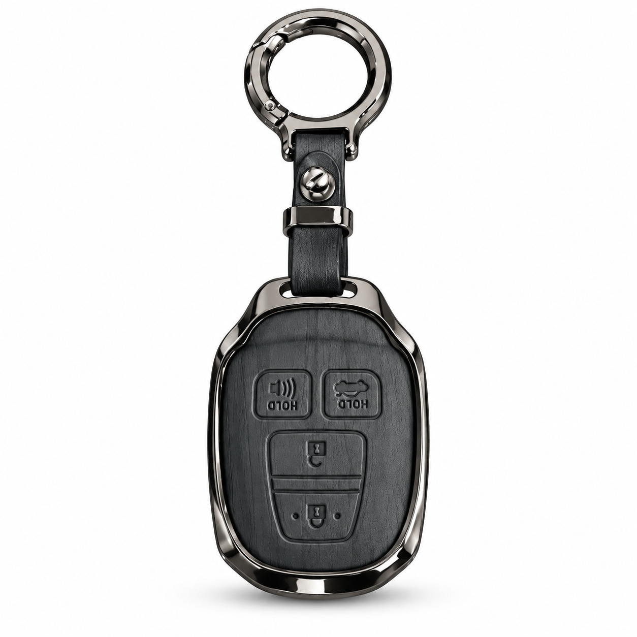 Toyota Corolla Key Cover, Toyota Corolla 2015 Key Cover, Corolla 2015 Remote Cover, Toyota Corolla Smart Key Case, Corolla Four Button Key Cover, Toyota Leather Key Cover, Toyota Metal Key Cover, Leather and Metal Key Case, Toyota Corolla Keychain Cover, Premium Car Key Cover, Scratch Resistant Key Case, Toyota Corolla Accessories, Corolla Accessories Pakistan, Car Key Cover Pakistan
