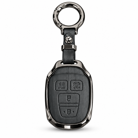 Toyota Corolla Key Cover, Toyota Corolla 2015 Key Cover, Corolla 2015 Remote Cover, Toyota Corolla Smart Key Case, Corolla Four Button Key Cover, Toyota Leather Key Cover, Toyota Metal Key Cover, Leather and Metal Key Case, Toyota Corolla Keychain Cover, Premium Car Key Cover, Scratch Resistant Key Case, Toyota Corolla Accessories, Corolla Accessories Pakistan, Car Key Cover Pakistan