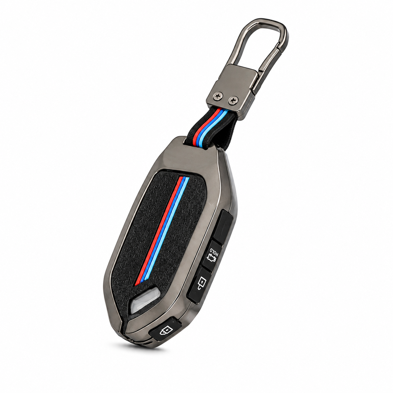 KIA Sorento, KIA Sorento 2025, Sorento Key Cover, KIA Sorento Key Case, KIA Key Cover, Metal Key Cover, Premium Key Case, Smart Key Cover, Gunmetal Key Cover, Car Key Protection, Scratch Resistant Key Cover, KIA Accessories, Car Key Accessories, Key Cover Pakistan, Shark Auto
