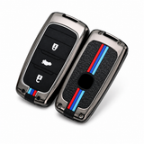 Changan Alsvin, Changan Alsvin Accessories, Changan Alsvin Key Cover, Alsvin Key Case, Changan Key Cover, Metal Key Cover, Premium Key Case, 3 Button Key Cover, Smart Key Cover, Car Key Protection, Gunmetal Key Cover, Car Key Accessories, Changan Accessories, Key Case Pakistan, Shark Auto