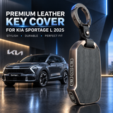 KIA Sportage L, Sportage L 2025, KIA Sportage Key Cover, Sportage L Key Cover, Leather Key Cover, Smart Key Cover, Black Key Cover, Car Key Case, Metal Keychain, KIA Accessories, Car Accessories Pakistan