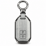 Suzuki Swift Key Cover, Suzuki Swift 2022 Key Cover, Suzuki Swift 2023 Key Cover, Suzuki Swift 2024 Key Cover, Suzuki Swift 2025 Key Cover, Suzuki Swift 2026 Key Cover, New Suzuki Swift Key Case, Suzuki Swift Remote Cover, Suzuki Swift Leather Key Cover, Suzuki Swift Metal Key Cover, Suzuki Swift Leather and Metal Key Cover, Suzuki Two Button Key Cover, Suzuki Keychain Cover, Silver Leather Key Case, Premium Car Key Cover, Leather Key Cover with Metal Frame, Scratch Resistant Key Case, Suzuki Swift Accessor