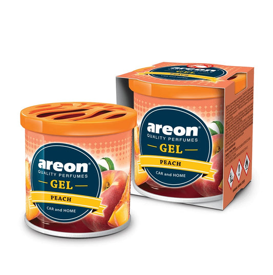 AREON Peach Gel Air Freshener – Long Lasting Car Perfume